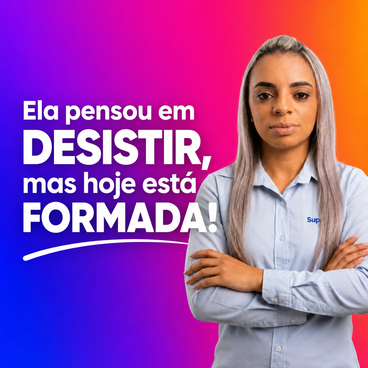 Depoimento em vídeo de aluno formado